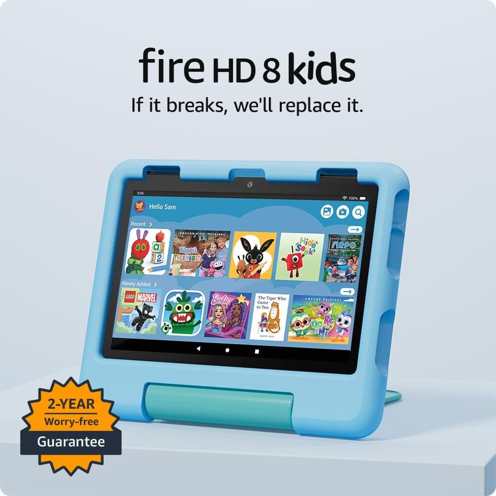 Amazon Fire HD 8 Kids tablet (Newest Gen)